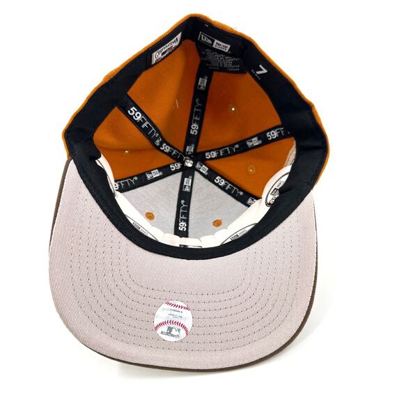 New Era 59FIFTY Los Angeles Dodgers Logo Fill Low Profile Fitted Hat Size 7 - Picture 6 of 8